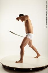 Fighting reference poses of Moses